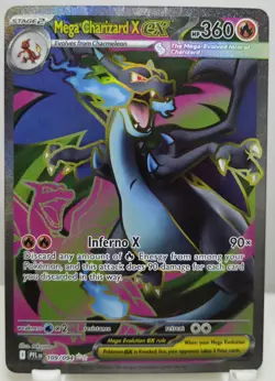 Pokemon Phantasmal Flames Mega Charizard X ex 109/094 NM/M Unplayed Pack Fresh - Image 1