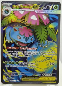 Mega Venusaur ex 155/132 Ultra Rare Mega Evolution Pokemon NM/M Pack Fresh - Image 1