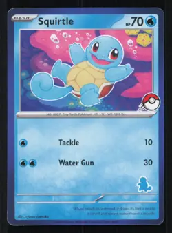 Squirtle (Blue Border) Unconfirmed My First Battle Pokemon LP - Image 1