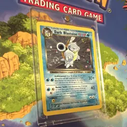 pokemon dark blastoise team rocket holo rare 3/82 70hp stage 1 english 2000 tcg - Image 2