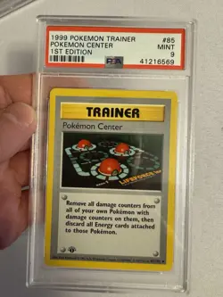 1999 Pokemon - 1st Edition Shadowless Pokemon Center Base Set 85/102 PSA 9 Mint! - Image 2