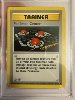 1999 Pokemon - 1st Edition Shadowless Pokemon Center Base Set 85/102 PSA 9 Mint! - Image 3