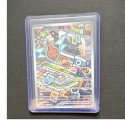 Pokemon Rotom Destined Rivals Holo Illustration Rare 2025 197/182 60 HP - Image 1