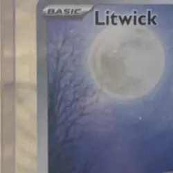 Pokemon TCG Litwick 101/086 SV: White Flare Holo Illustration Collectible - Image 3