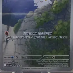Pokemon TCG Litwick 101/086 SV: White Flare Holo Illustration Collectible - Image 5