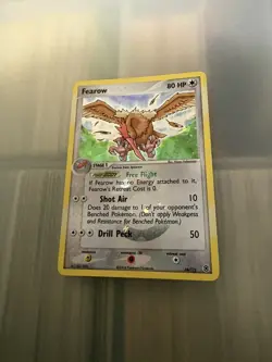 Pokemon TCG Fearow 24/112 EX Fire Red Leaf Green Reverse Holo Rare LP - Image 1