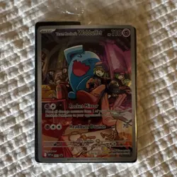 Pokemon Team Rocket's Wobbuffet Promo Full Art SVP 203 110HP English - Image 1