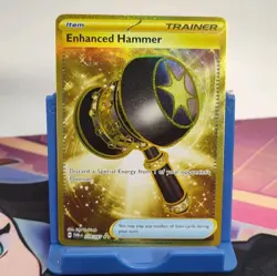 Enhanced Hammer 224/167 Twilight Masquerade Hyper Rare Gold Pokemon TCG - Image 1