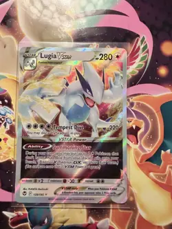 Pokemon Lugia VSTAR 139/195 Full Art Ultra Rare Silver Tempest Near Mint NM - Image 1
