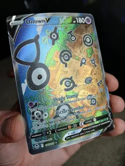 Pokemon TCG Unown V 177/195 Silver Tempest Alt Art - NM/M - Image 3