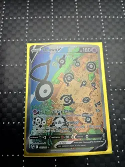 Pokemon TCG Unown V 177/195 Silver Tempest Alt Art - NM/M - Image 4