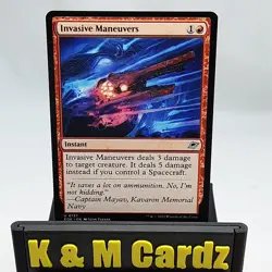 MTG - Edge of Eternities - Invasive Maneuvers - 0137 - NM - Playset x4 - Image 1