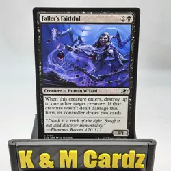 MTG - Edge of Eternities - Faller's Faithful - 0100 - NM - Playset x4 - Image 1