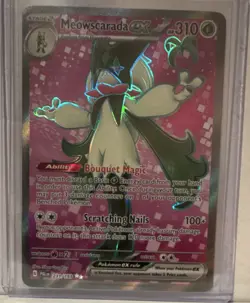 Meowscarada ex 231/193 Sv02: Paldea Evolved Full Art Holo Ultra Rare Pokemon TCG - Image 1
