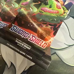 Pokemon TCG Sword & Shield Sleeved Booster Packs - Lot Of 5 - NEW SEALED! - Image 3