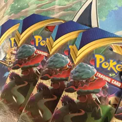 Pokemon TCG Sword & Shield Sleeved Booster Packs - Lot Of 5 - NEW SEALED! - Image 5