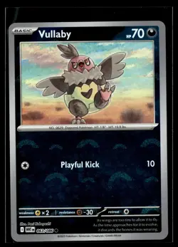Vullaby 063/086 White Flare POKEBALL Common Pokemon - Image 1