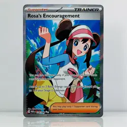 Rosa's Encouragement 114/088 Me03: Perfect Order Holo - Pokemon TCG - Image 1