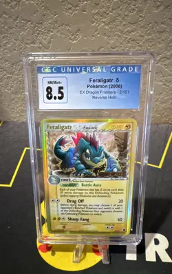 Pokemon Feraligatr EX Dragon Frontiers 2/101 Holo Rare Stamped 120HP - Image 1