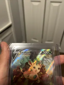 Leafeon V - 167/203 - Full Alt Art Rare Evolving Skies - Pokemon Card - NM - Image 3