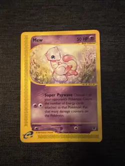 Pokemon Mew 55/165 Expedition Non Holo E-Series - Image 1