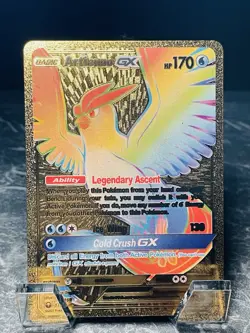 Articuno GX Gold Display Card Pokemon TCG - Image 1