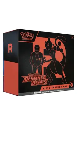 Pokemon TCG: Scarlet & Violet Destined Rivals Elite Trainer Box ETB FAST SHIP - Image 1