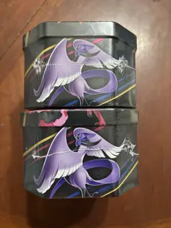 Pokemon TCG Crown Zenith Tin Set Of 2- ZAPDOS & MOLTRES Tin Lot. NEW SEALED! - Image 5