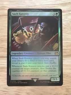 Foil Sazh Katzroy - Final Fantasy - 199 | MTG Card - Image 1