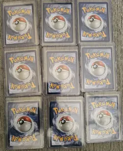Pokemon First Partner Illustration 30th Collection Complete Promo Set 9 Cards - Image 2