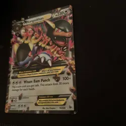 Mega Kangaskhan EX #79 Pokemon Flashfire in great condition - Image 2