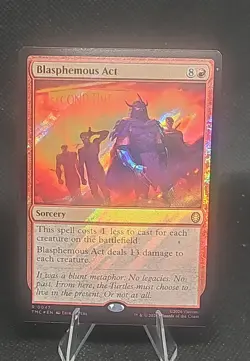 Blasphemous Act (Surge Foil) Commander: Teenage Mutant Ninja Turtles Foil - Image 1