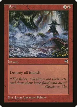 Boil - Tempest - Magic The Gathering - MTG - Image 1