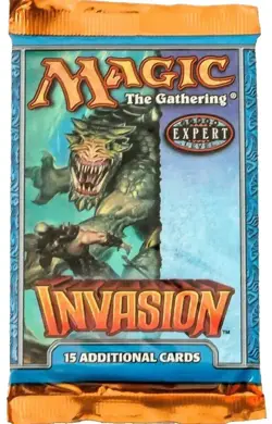 MTG Magic the Gathering ~ Invasion Booster Pack Factory Sealed - Image 1