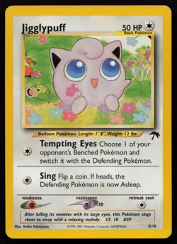 Jigglypuff 8/18 Southern Islands Pokemon English NM - Image 1