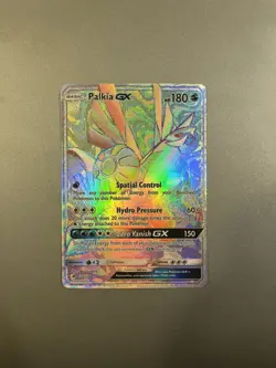 Palkia GX 132/131 Forbidden Light Full Art Ultra Rare Pokemon NM - Image 1