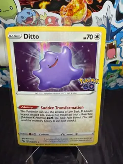 Ditto 053/078 - Holo - Pokemon Go - Pokemon TCG - NM - Image 1