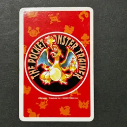 S6006 Venusaur 4 of Diamonds Red Charizard Deck Playing Poker Card Pokemon - Image 2