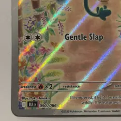 Pokemon TCG Simisage 090/086 Black Bolt Illustration Rare English (NM) - Image 5