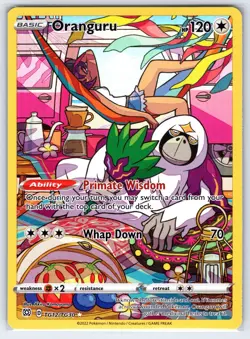 Oranguru TG12/TG30 Holo Brilliant Stars Trainer Gallery Pokemon Holo NM - Image 1