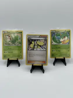 Pokemon TCG Legendary Treasures Lot Elesa RC20 Snivy RC1/RC25 Servine RC2/RC25 - Image 1