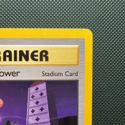 Vintage Promo Pokemon Tower 42/53 Wotc Black Star League Promo January 2002 - Image 3