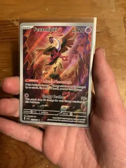 Pokemon TCG Fezandipiti 073/064 Illustration Rare Shrouded Fable - Image 1