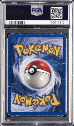 1999 POKEMON GAME #10 MEWTWO-HOLO PSA 1 - Image 2