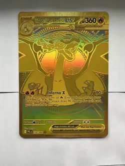 Mega Charizard X EX 130/094 Phantasmal Flames Holo Mega Hyper Rare Pokemon TCG - Image 1