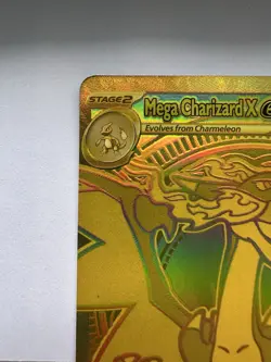 Mega Charizard X EX 130/094 Phantasmal Flames Holo Mega Hyper Rare Pokemon TCG - Image 3