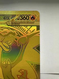 Mega Charizard X EX 130/094 Phantasmal Flames Holo Mega Hyper Rare Pokemon TCG - Image 4