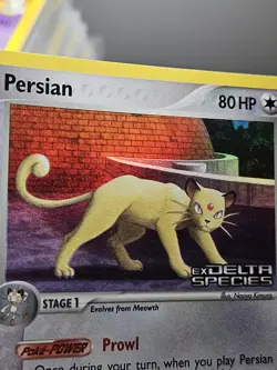 Pokemon EX Delta Species Persian Stamped Reverse Holo 50/113 EXC-NEAR MINT - Image 3