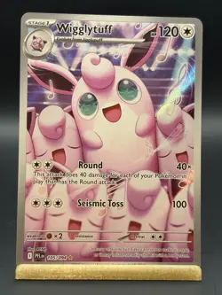Wigglytuff 105/094 - Illustration Rare - Pokemon TCG: Phantasmal Flames - NM - Image 1