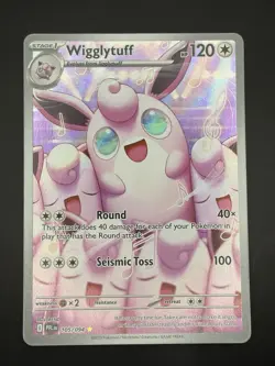 Wigglytuff 105/094 - Illustration Rare - Pokemon TCG: Phantasmal Flames - NM - Image 3
